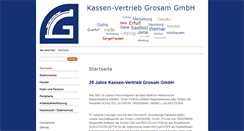 Desktop Screenshot of kassen-grosam.de