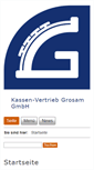 Mobile Screenshot of kassen-grosam.de